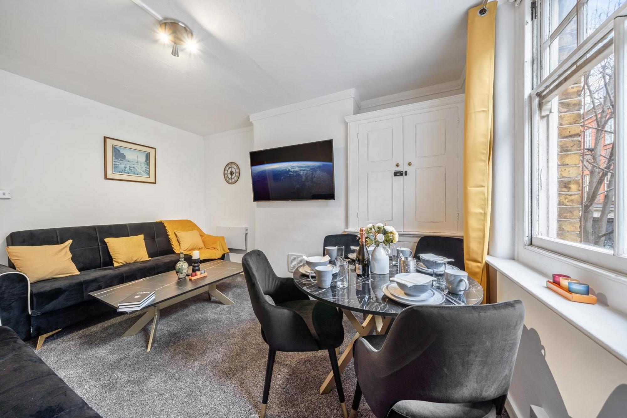 Chic Urban Retreat 1 Bedroom Gem In Covent Garden Londra Dış mekan fotoğraf